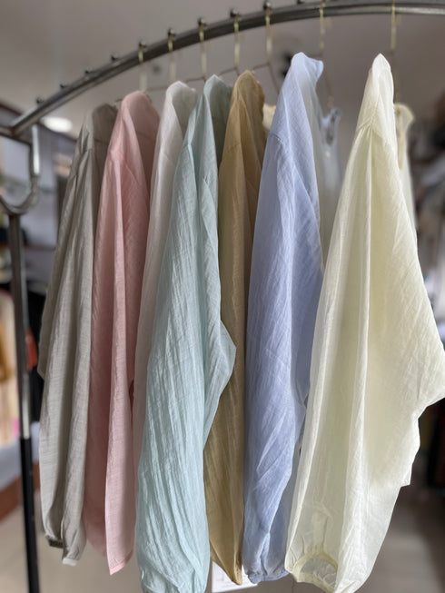 Summer Comfy See Through Shirts With Tank Tops Sets